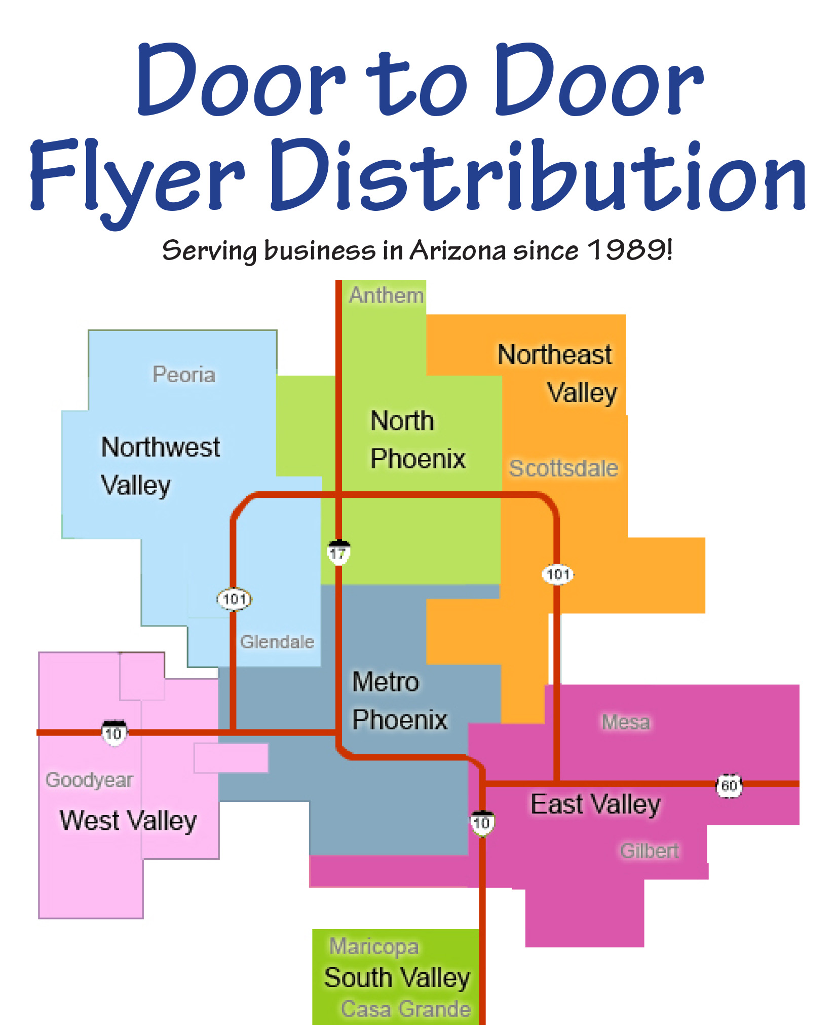 Flyer Delivery AZ